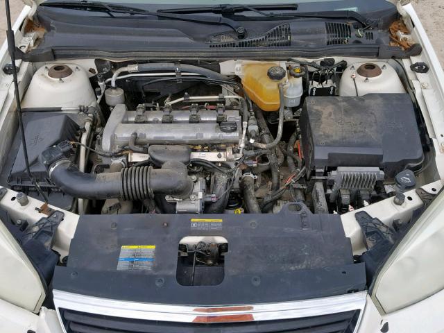 1G1ZS58F97F182885 - 2007 CHEVROLET MALIBU LS WHITE photo 7