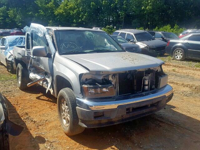 1GTH6MFE1B8115268 - 2011 GMC CANYON SLE SILVER photo 1