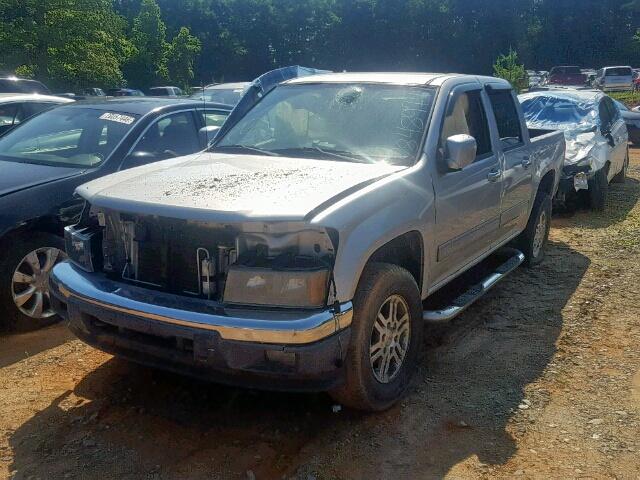 1GTH6MFE1B8115268 - 2011 GMC CANYON SLE SILVER photo 2