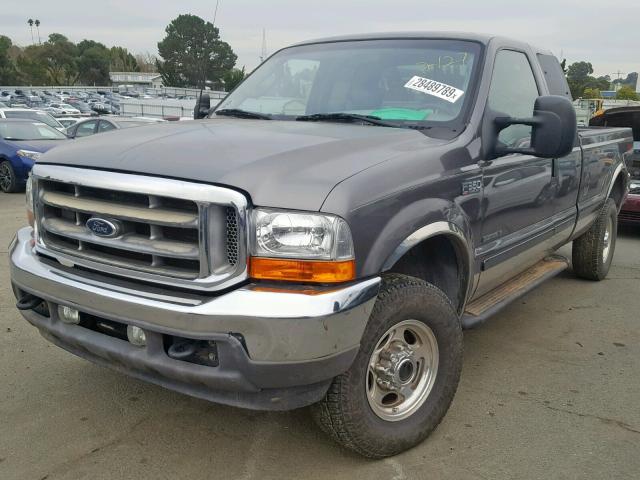 1FTSX31F33EA29296 - 2003 FORD F350 SRW S GRAY photo 2