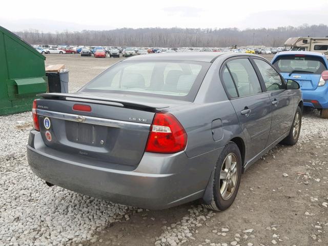 1G1ZT52845F264060 - 2005 CHEVROLET MALIBU LS GRAY photo 4