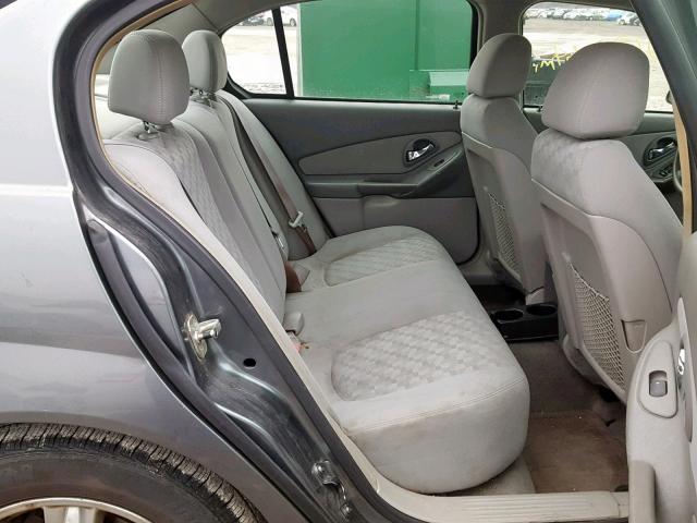 1G1ZT52845F264060 - 2005 CHEVROLET MALIBU LS GRAY photo 6