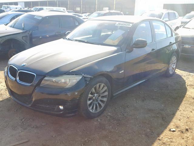 WBAPH57519NM33989 - 2009 BMW 328 I SULE BLACK photo 2