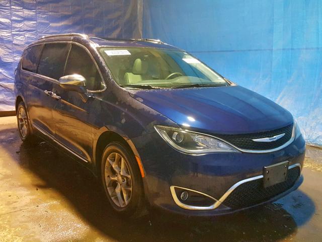 2C4RC1GG3KR552253 - 2019 CHRYSLER PACIFICA L BLUE photo 1