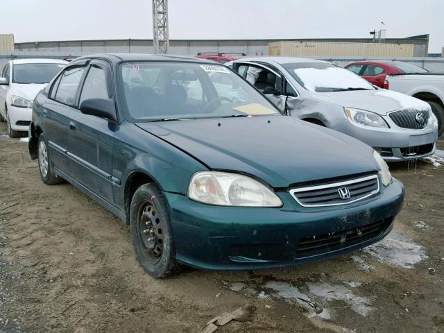 2HGEJ6615XH526962 - 1999 HONDA CIVIC BASE 绿色 照片 1