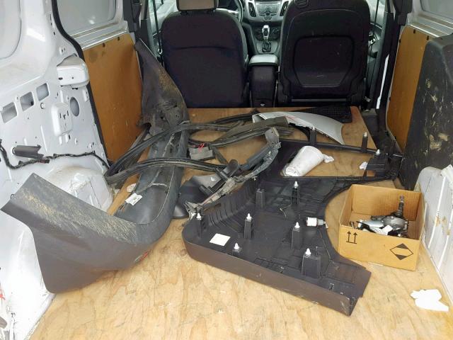 NM0LS7F77F1206601 - 2015 FORD TRANSIT CO WHITE photo 9