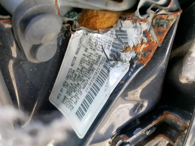 1Y1SK5365RZ077032 - 1994 GEO PRIZM BASE ნაცრისფერი ფოტო 10