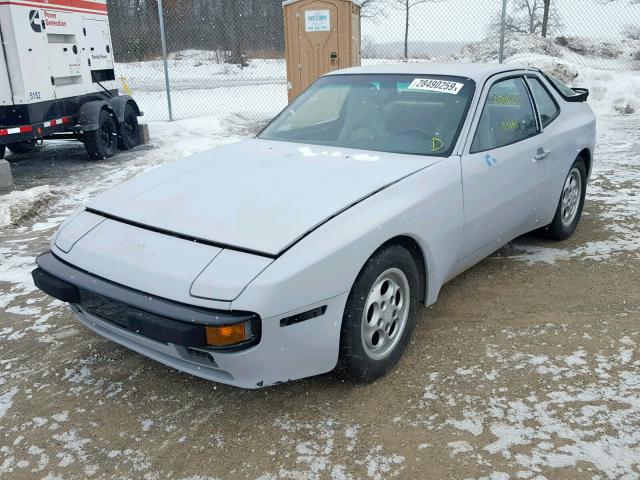 WP0AB0940HN477188 - 1987 PORSCHE 944 GRAY photo 2