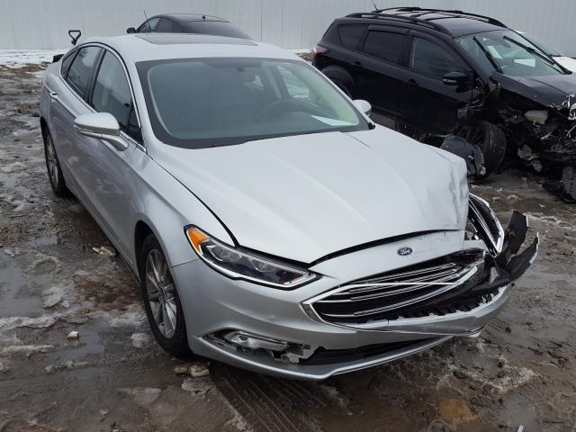 3FA6P0HD5HR155450 - 2017 FORD FUSION SE  photo 1