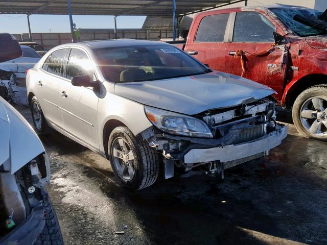 1G11B5SL3EF164827 - 2014 CHEVROLET MALIBU LS SILVER photo 1
