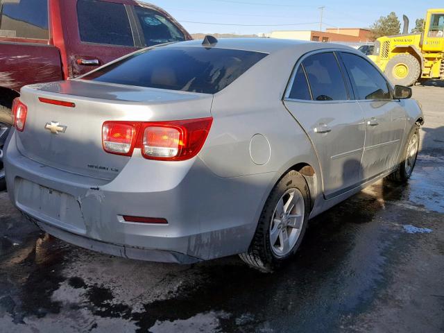 1G11B5SL3EF164827 - 2014 CHEVROLET MALIBU LS SILVER photo 4