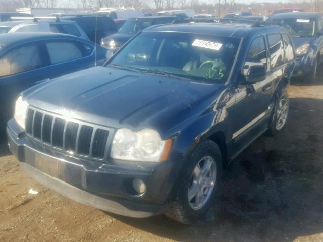 1J8GR48K97C555788 - 2007 JEEP GRAND CHER BLUE photo 2