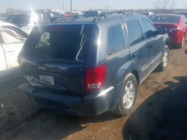 1J8GR48K97C555788 - 2007 JEEP GRAND CHER BLUE photo 4