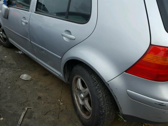 9BWFK61J134062590 - 2003 VOLKSWAGEN GOLF GL SILVER photo 9