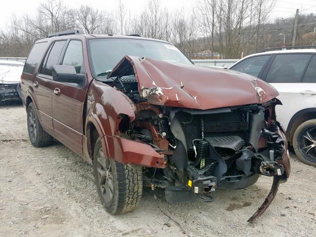 1FMJU2AT5HEA32529 - 2017 FORD EXPEDITION BROWN photo 1