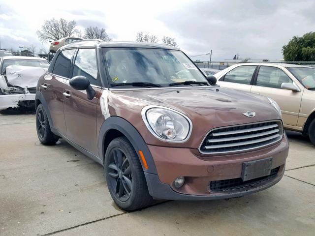 WMWZB3C52DWM09515 - 2013 MINI COOPER COU BROWN photo 1