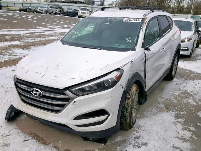 KM8J33A43GU161231 - 2016 HYUNDAI TUCSON LIM WHITE photo 2