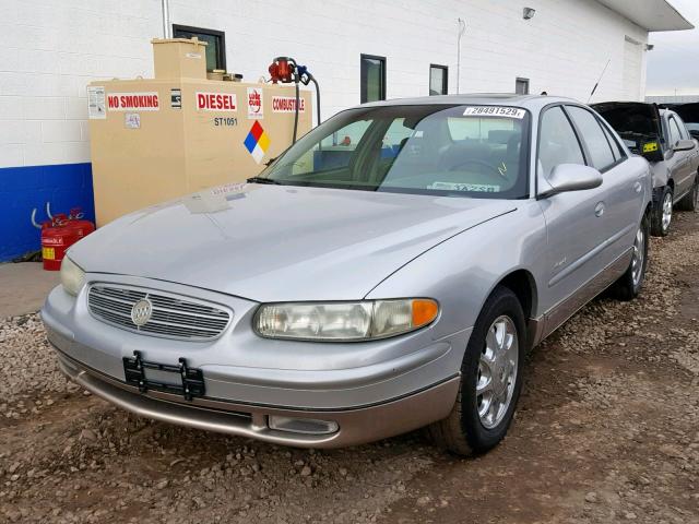 2G4WB55K311136247 - 2001 BUICK REGAL LS SILVER photo 2