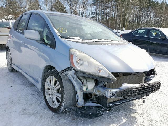 JHMGE88679S067069 - 2009 HONDA FIT SPORT BLUE photo 1