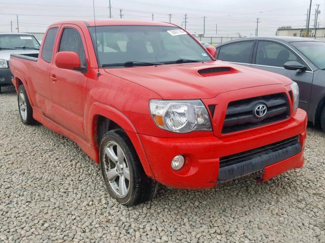 5TETU22N67Z419681 - 2007 TOYOTA TACOMA X-R RED photo 1