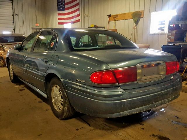 1G4HP54K42U101458 - 2002 BUICK LESABRE CU BROWN photo 3