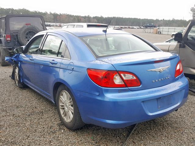 1C3LC56K98N214479 - 2008 CHRYSLER SEBRING TO BLUE photo 3