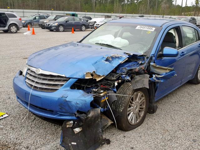 1C3LC56K98N214479 - 2008 CHRYSLER SEBRING TO BLUE photo 9