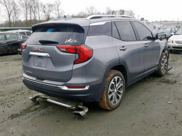 3GKALPEX7KL200314 - 2019 GMC TERRAIN SL SILVER photo 4