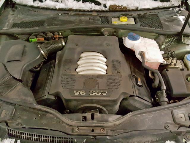 WVWWH63B93E146536 - 2003 VOLKSWAGEN PASSAT GLX GREEN photo 7