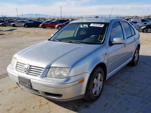 3VWSD29M31M025923 - 2001 VOLKSWAGEN JETTA GLS SILVER photo 2