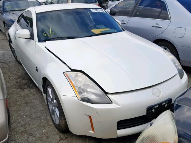 JN1AZ34D35M604671 - 2005 NISSAN 350Z COUPE WHITE photo 1