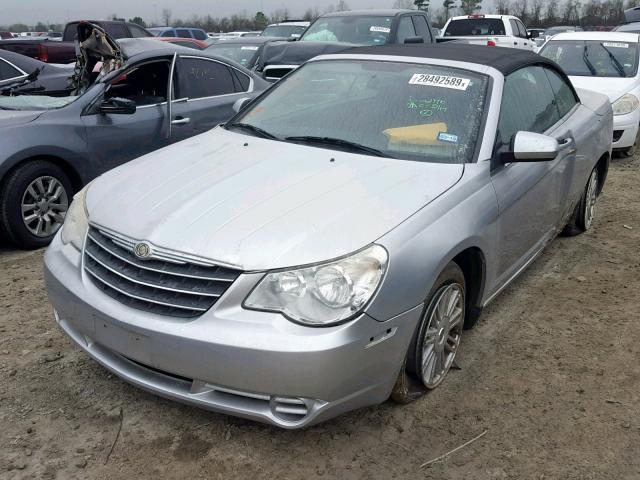 1C3LC55D19N515638 - 2009 CHRYSLER SEBRING TO SILVER photo 2