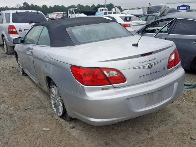 1C3LC55D19N515638 - 2009 CHRYSLER SEBRING TO SILVER photo 3