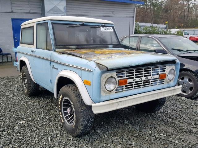 U15GLY11436 - 1977 FORD BRONCO BLUE photo 1