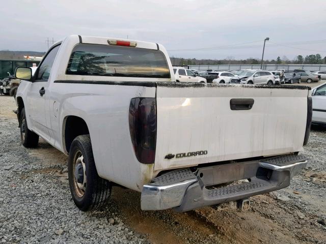 1GCCS149078234981 - 2007 CHEVROLET COLORADO WHITE photo 3