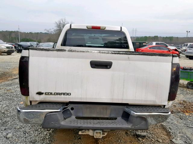 1GCCS149078234981 - 2007 CHEVROLET COLORADO WHITE photo 6