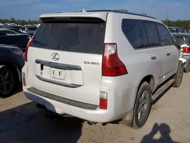 JTJJM7FX6D5056455 - 2013 LEXUS GX PREMIUM WHITE photo 4