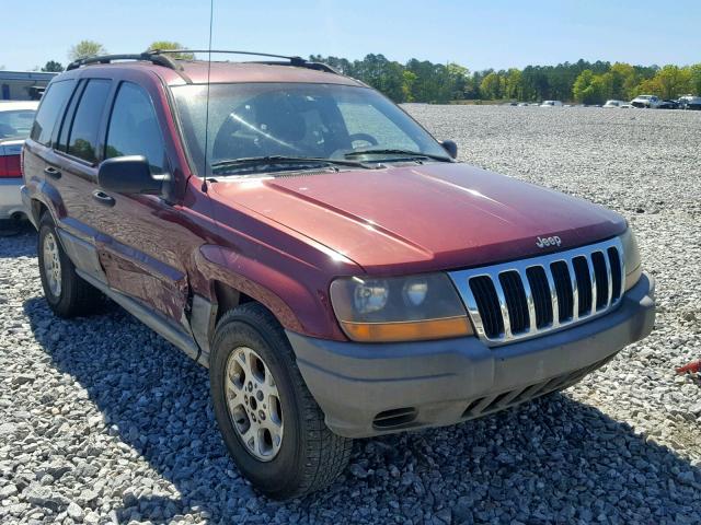 1J4G258S1XC725931 - 1999 JEEP GRAND CHER RED photo 1