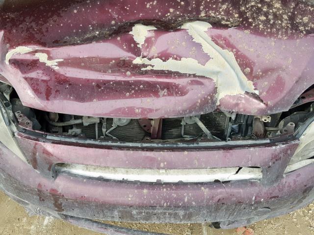 JTKDE167670190337 - 2007 TOYOTA SCION TC იასამნისფერი ფოტო 7