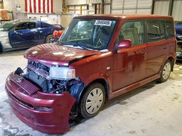 JTLKT334964106176 - 2006 TOYOTA SCION XB 红色 照片 2