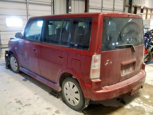 JTLKT334964106176 - 2006 TOYOTA SCION XB 红色 照片 3