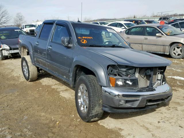 1GTH6PFE6C8149757 - 2012 GMC CANYON SLE GRAY photo 1