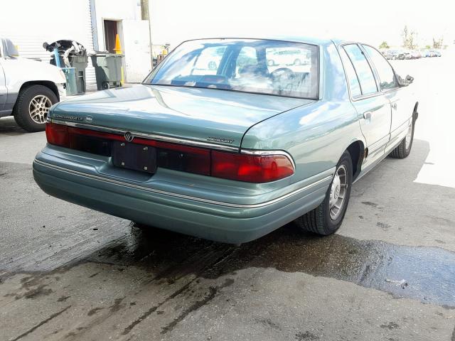 2MELM75W8VX635806 - 1997 MERCURY GRAND MARQ GREEN photo 4