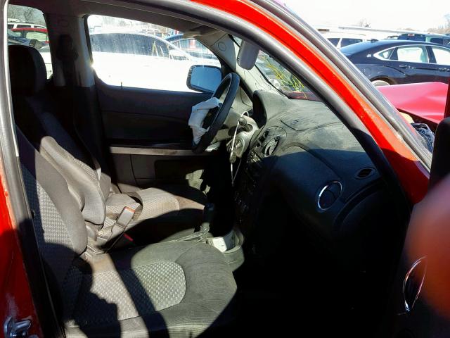 3GNBAAFW8BS588112 - 2011 CHEVROLET HHR LS Rojo foto 5