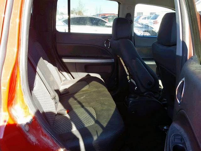 3GNBAAFW8BS588112 - 2011 CHEVROLET HHR LS Rojo foto 6