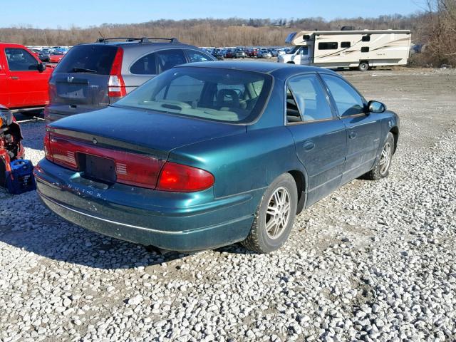 2G4WB55K1Y1123104 - 2000 BUICK REGAL LS GREEN photo 4