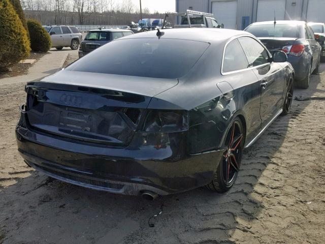 WAUDK78T19A002976 - 2009 AUDI A5 QUATTRO BLACK photo 4