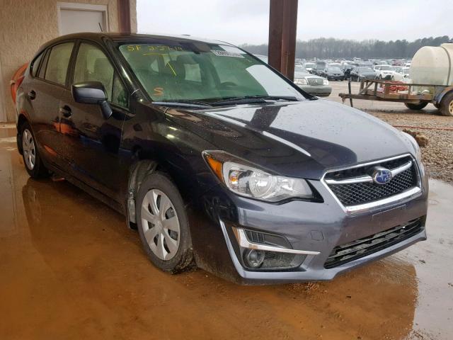 JF1GPAA62FH266834 - 2015 SUBARU IMPREZA BLUE photo 1