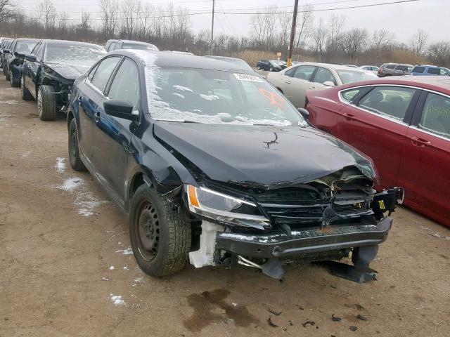 3VW2K7AJ8BM331909 - 2011 VOLKSWAGEN JETTA BASE Սև լուսանկար 1