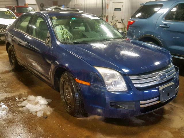 3FAHP06Z07R122717 - 2007 FORD FUSION S BLUE photo 1